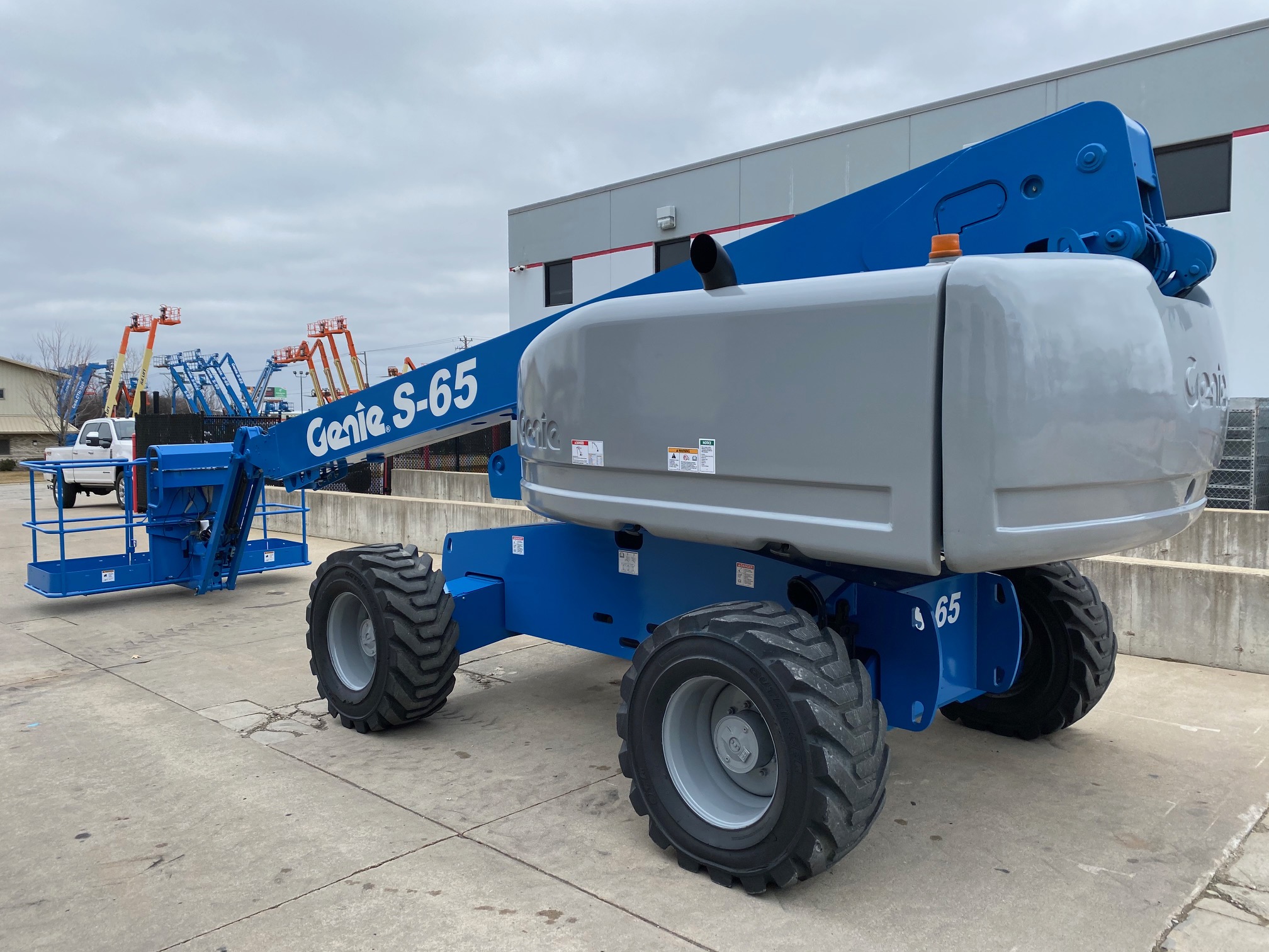 Home Inventory Lifts Used Boom Lifts For Sale 2011 GENIE S65