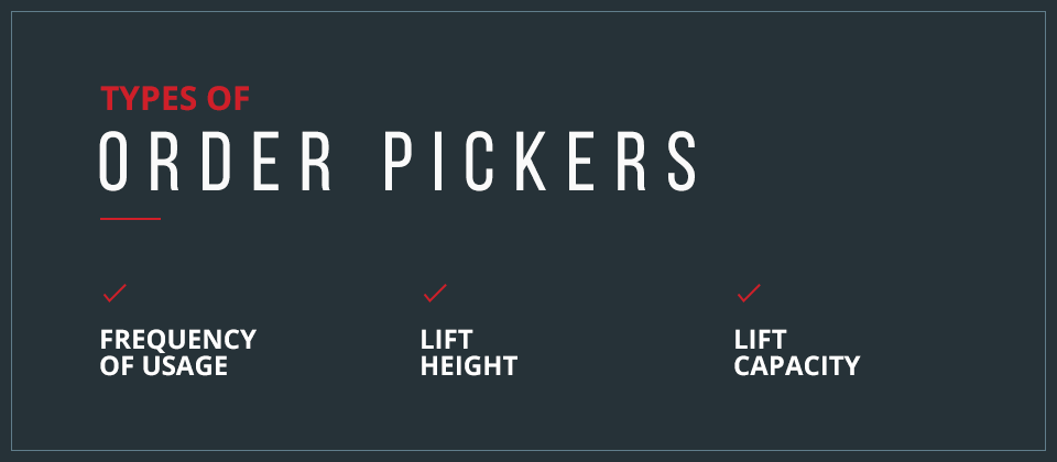 Types and Uses of Order Pickers