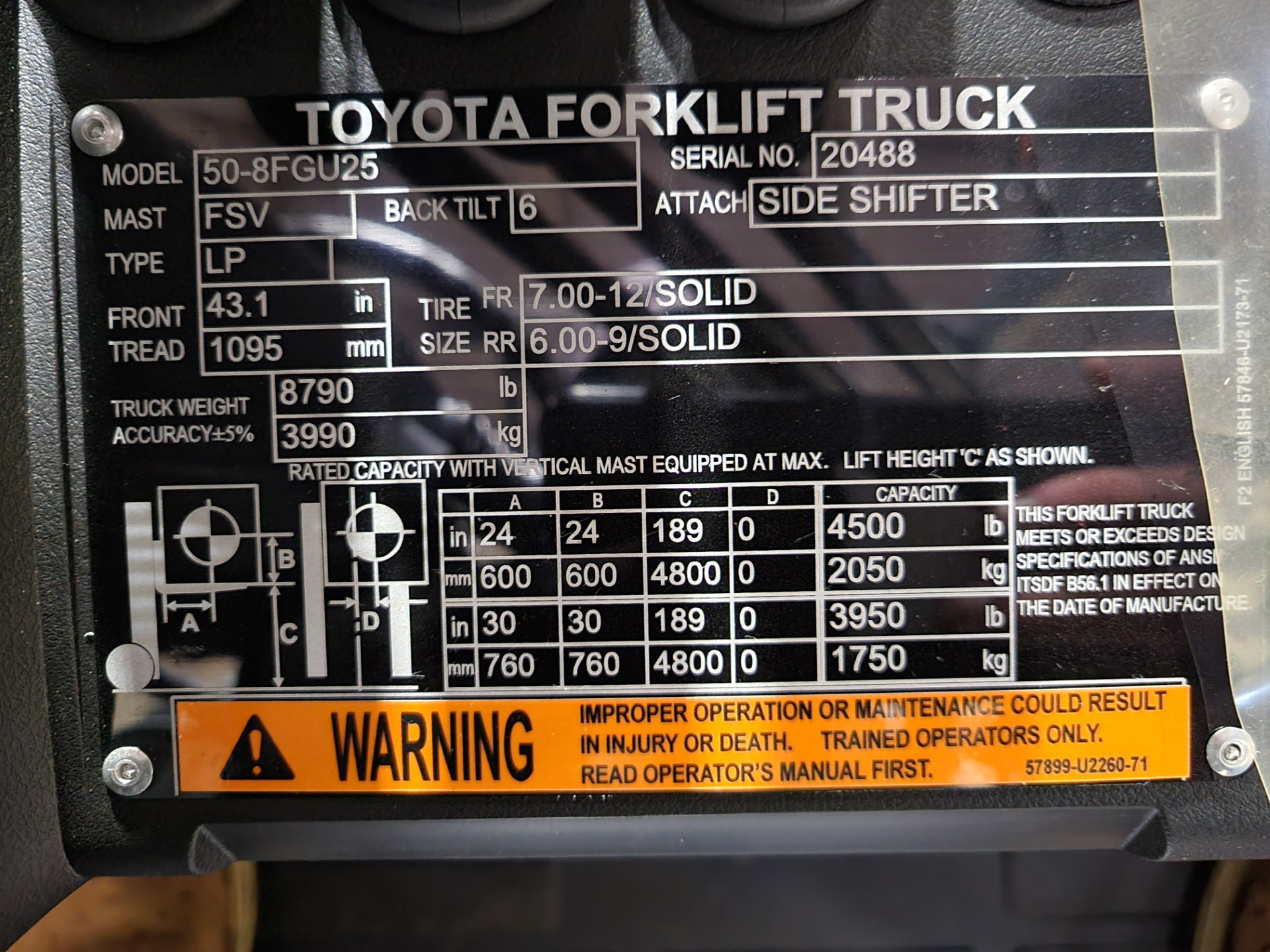 2024 TOYOTA 508FGU25